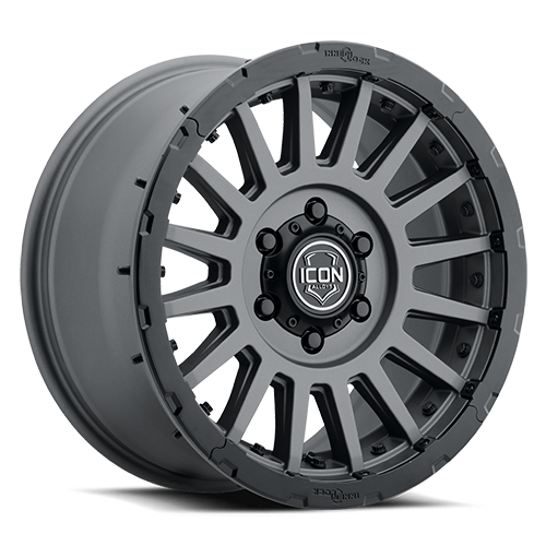 Icon Alloys | Recon Pro Charcoal | 17 x 8.5 | +25mm Offset
