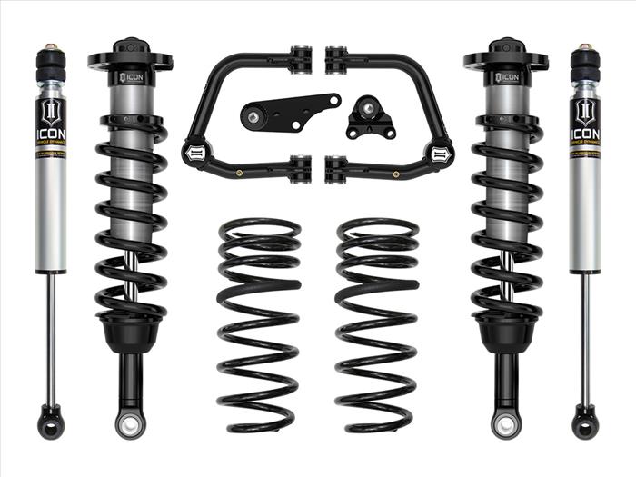 Icon | Stage 2 Suspension System | Tubular | 1.25"-3" Lift Kit