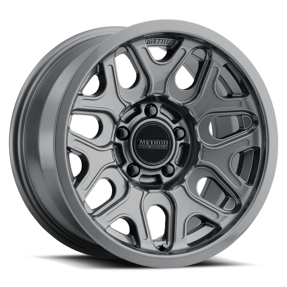 Method Wheels | 322 | Gloss Titanium | 18x9 | 5x150 | +18 Offset | 5.68" BS