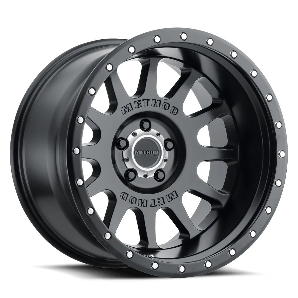 Method Wheels | 605 NV | Matte Black | 20x9 | 5x150 | -12 Offset | 4.50" BS