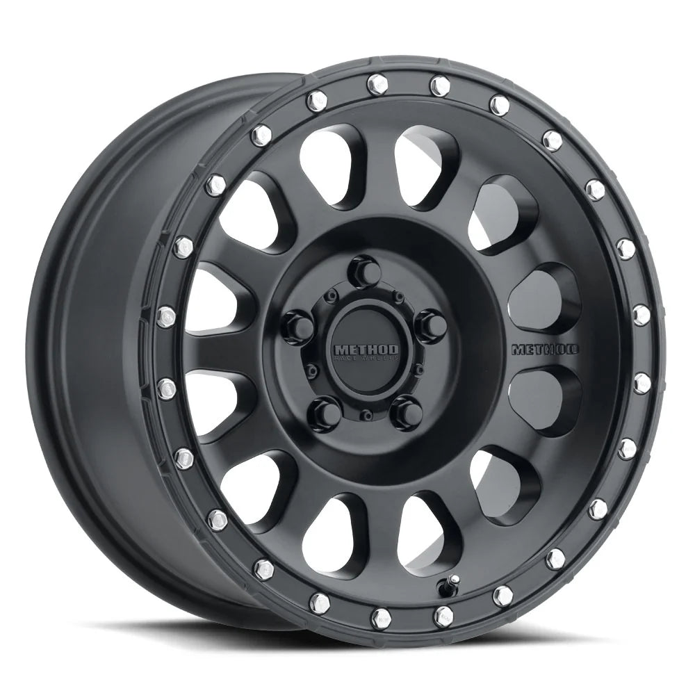 Method Wheels | 315 | Matte Black | 17x8.5 | 5x150 | 0 Offset | 4.75" BS