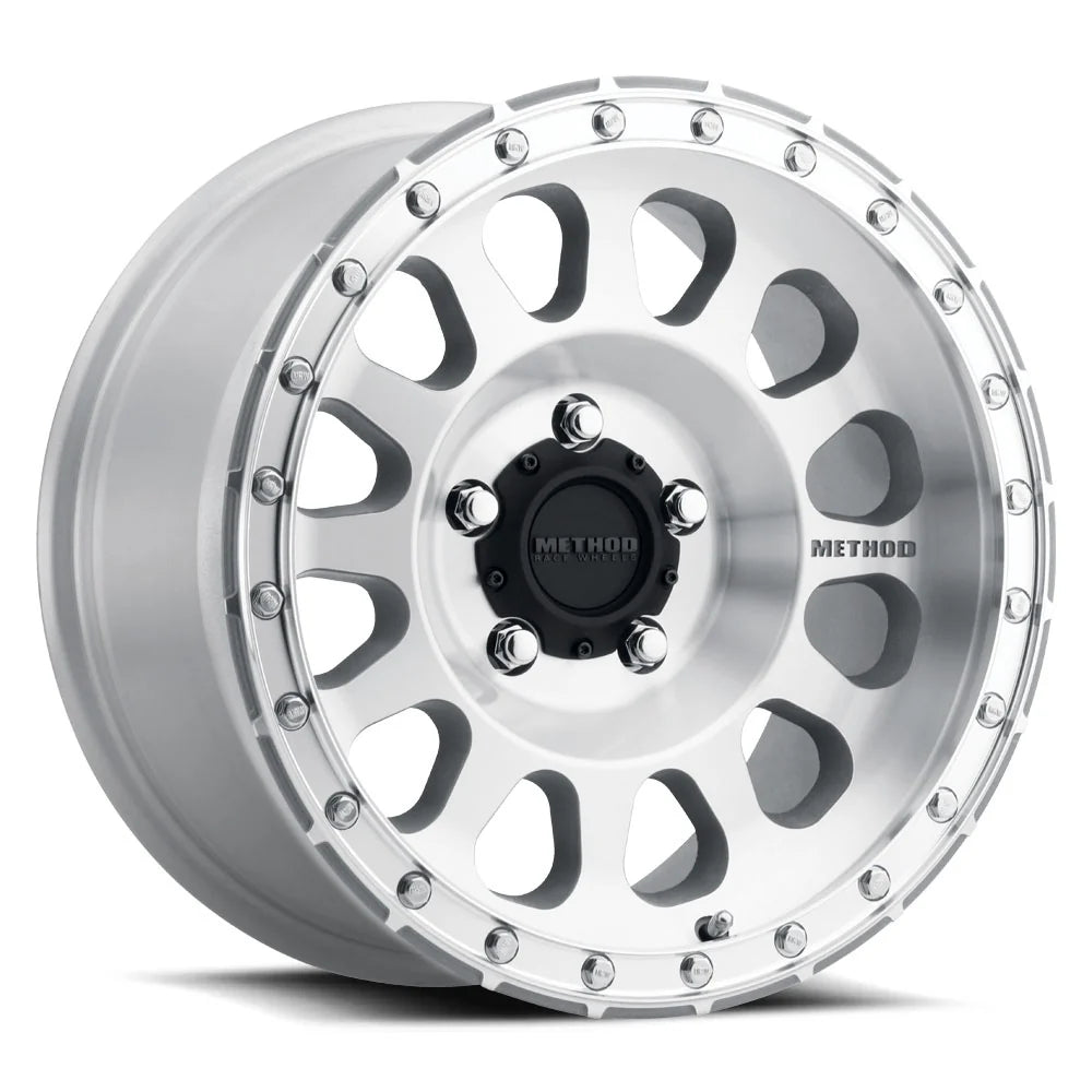 Method Wheels | 315 | Machined Clear Coat | 17x8.5 | 5x150 | 0 Offset | 4.75" BS