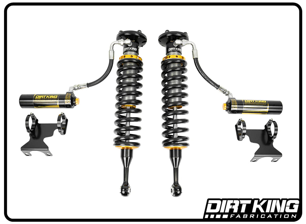 Dirt King | DCA Remote Reservoir Coilovers | 2.5" Body | Toyota Tundra (2007-2021)