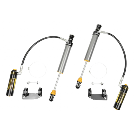 DIRT KING | 2.5" Body External Reservoir Rear Shocks | With Dampening Adjustment Knobs | (2010-2023) Toyota 4Runner or (2010-2014) | Toyota FJ Cruiser or (2010-2023) Lexus GX460 | DK-812889R