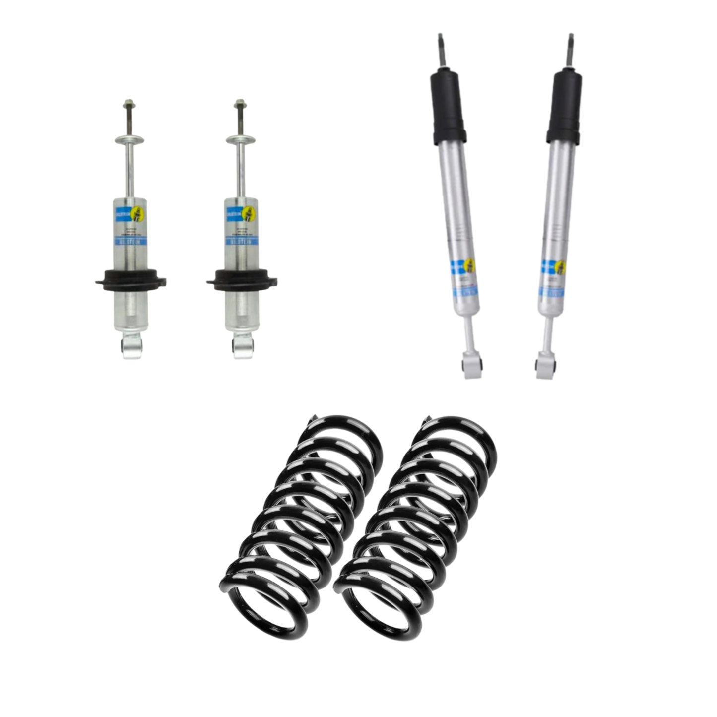 Bilstein 6100 Shock Replacement | Air Ride Delete Kit | 2017-2024 Nissan Armada | 2011-2014 Infiniti QX56 | 2014-2024 Infiniti QX80