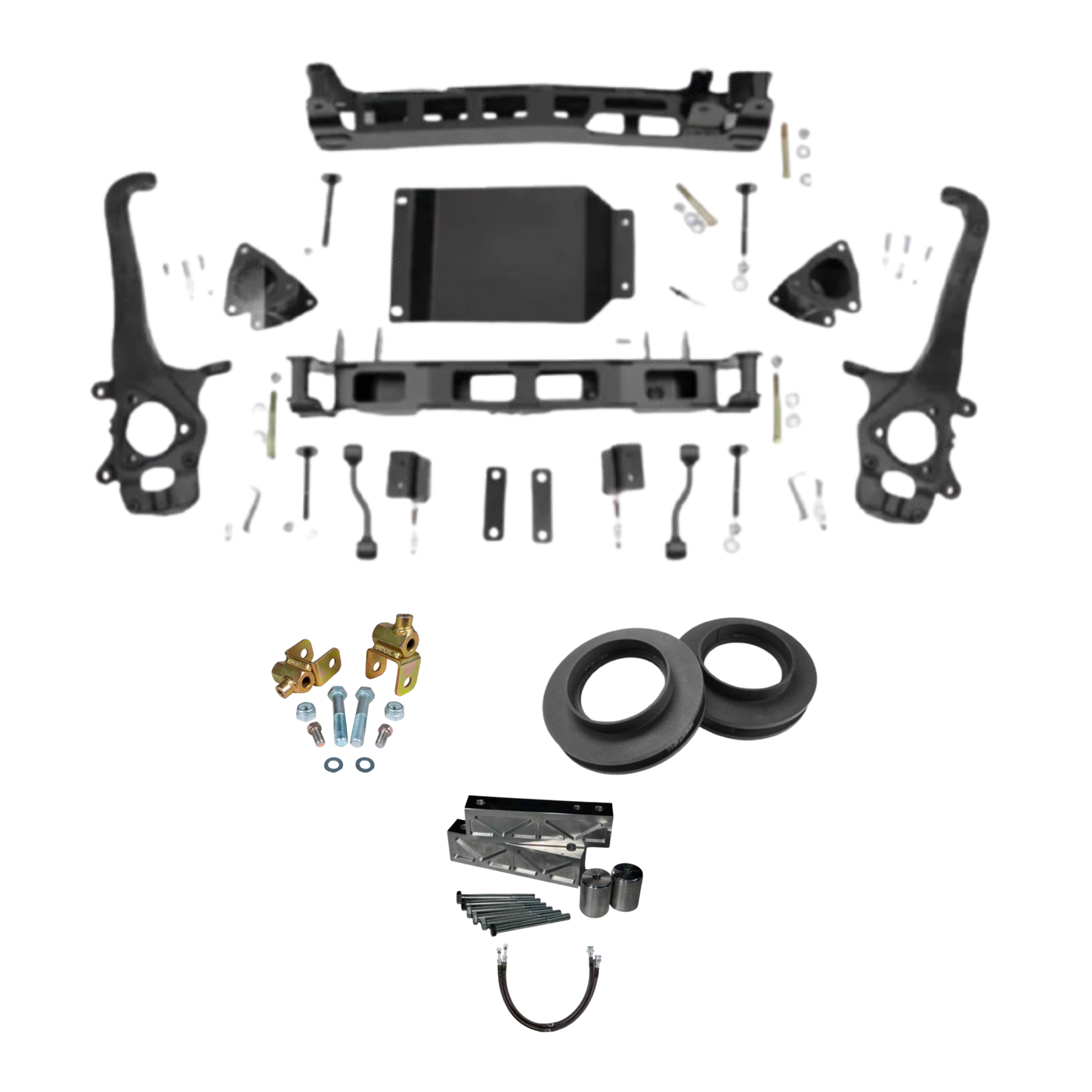 4” Lift Kit | 4x4 | 2004-2015 Nissan Armada and 2004-2010 Infiniti QX56 (Keep Rear Air Ride)