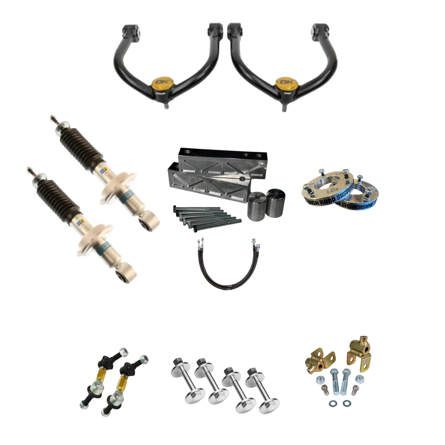 Bilstein | 5100 | 3” Lift Kit | 2004-2015 Armada or 2004-2010 Infiniti QX56 (Keep Rear Air Shocks)