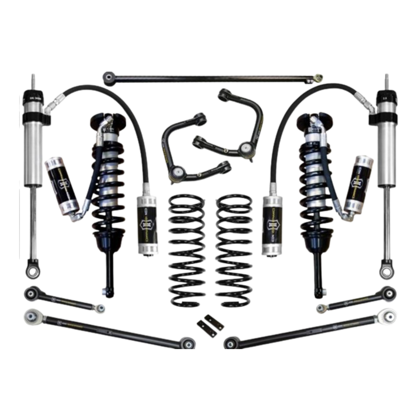 Icon | Stage 6 | 0-3.5" Lift | With Tubular Upper Control Arms | 2010-2023 Lexus GX460 | K53186T