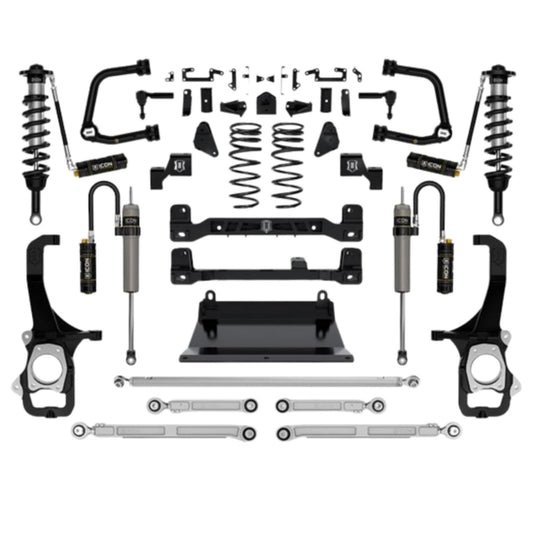 Icon | 6" Lift | Stage 7 Suspension System | W/Billet Upper Control Arms