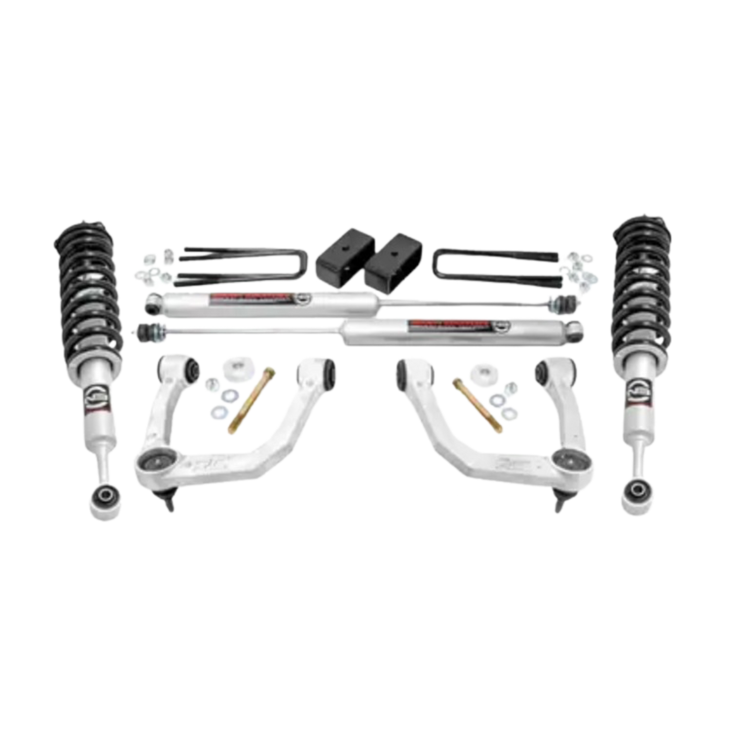Rough Country | 3.5" Lift Kit | W/Rear Lift Blocks | (2005-2023) Toyota Tacoma
