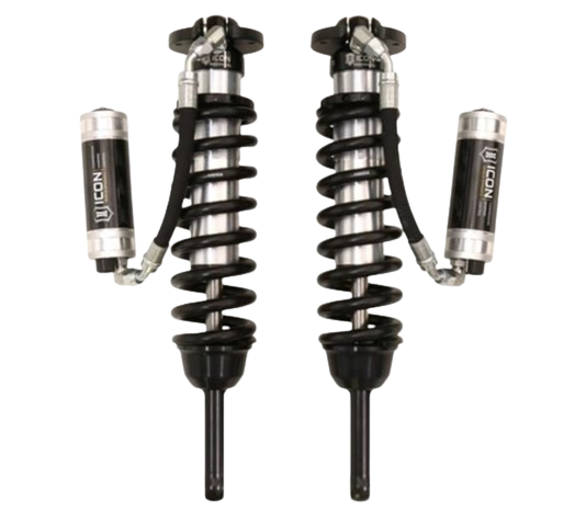 Icon | 6" Bracket Lift External Reservoir Coilovers W/Dampening Adjustment Knobs | 700lb Coil Springs | 2005-2023 Toyota Tacoma | 58731C-CB