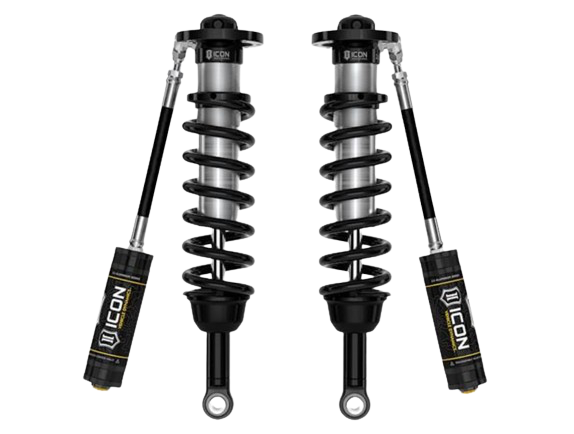 Icon | 5-6" Lift | 2.5" Remote Reservoir Front Coilover Kit