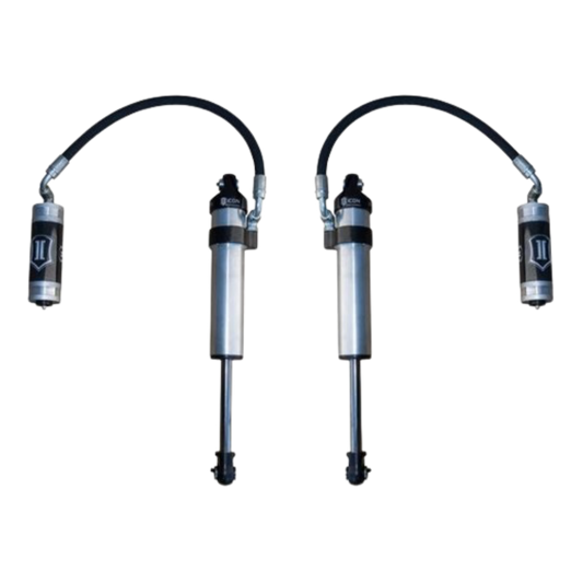 Icon | Front 2.5" | VS Stock Width Remote Reservoir Secondary Shocks | 4Runner, FJ, or Tacoma | 59702P-CB