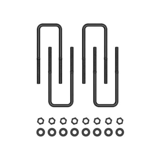Icon | 9.5" Lift Rear U-Bolt Kit | 1996-2023 Toyota Tacoma or 2000-2021 Toyota Tundra | 52100