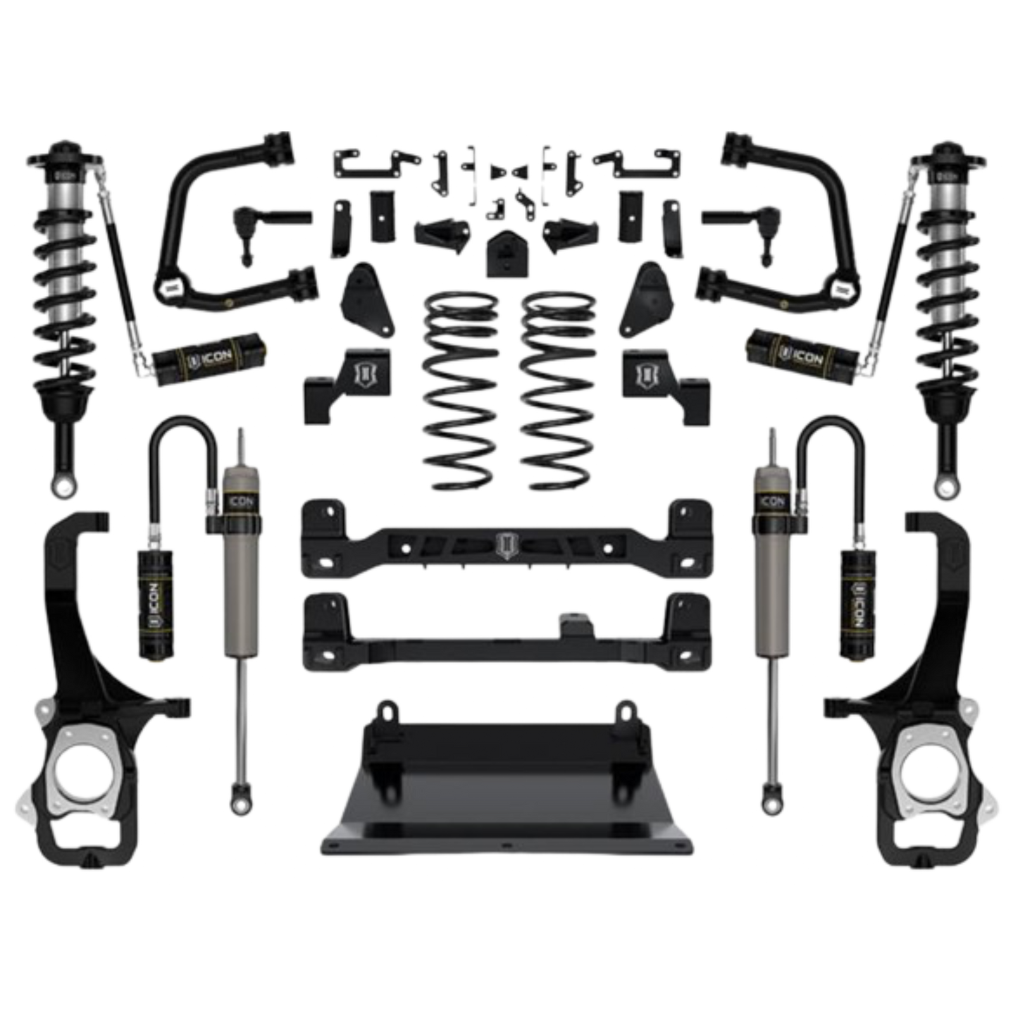 Icon | 6" Lift | Stage 4 Suspension System | W/Tubular Upper Control Arms