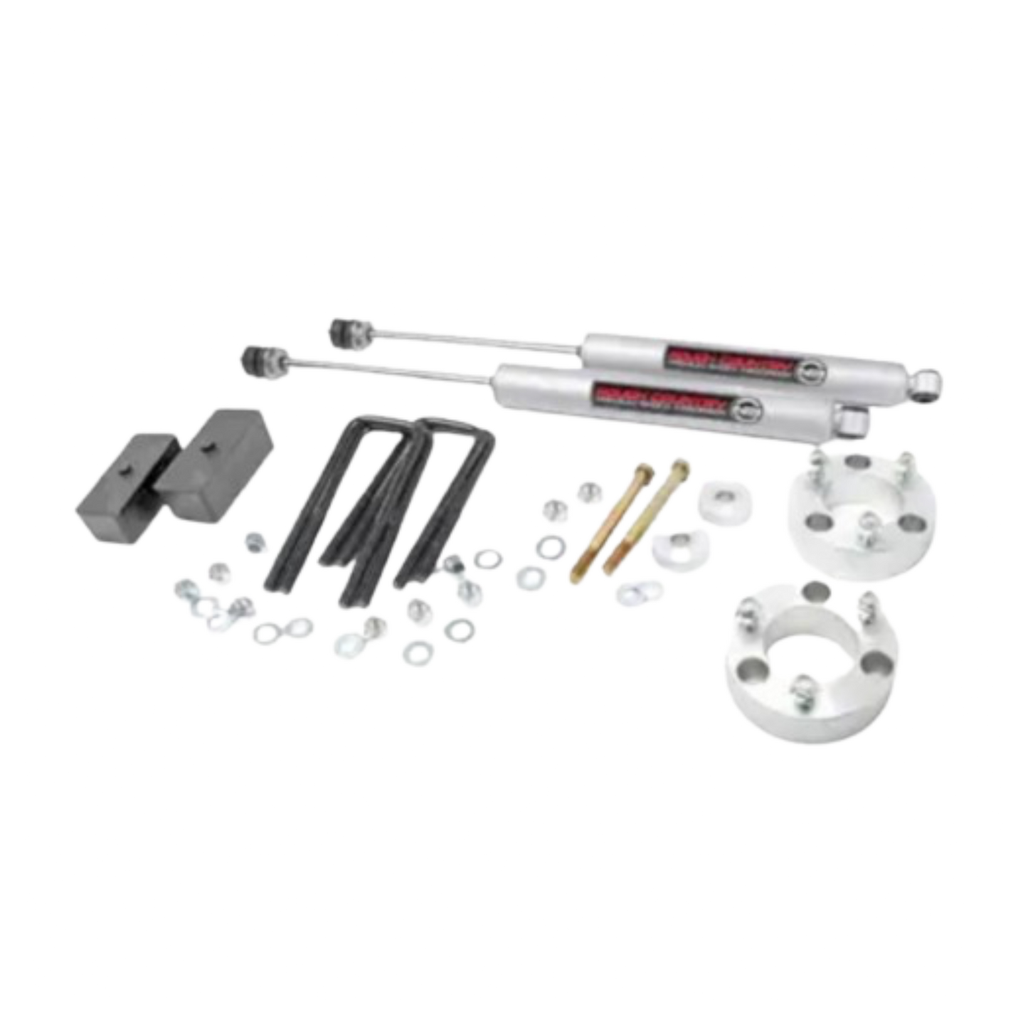 Rough Country | 3" Lift Kit | Loaded Strut | W/Upper Control Arms | (2010-2023) Toyota 4Runner or (2010-2023) Lexus GX460 | 76631-config
