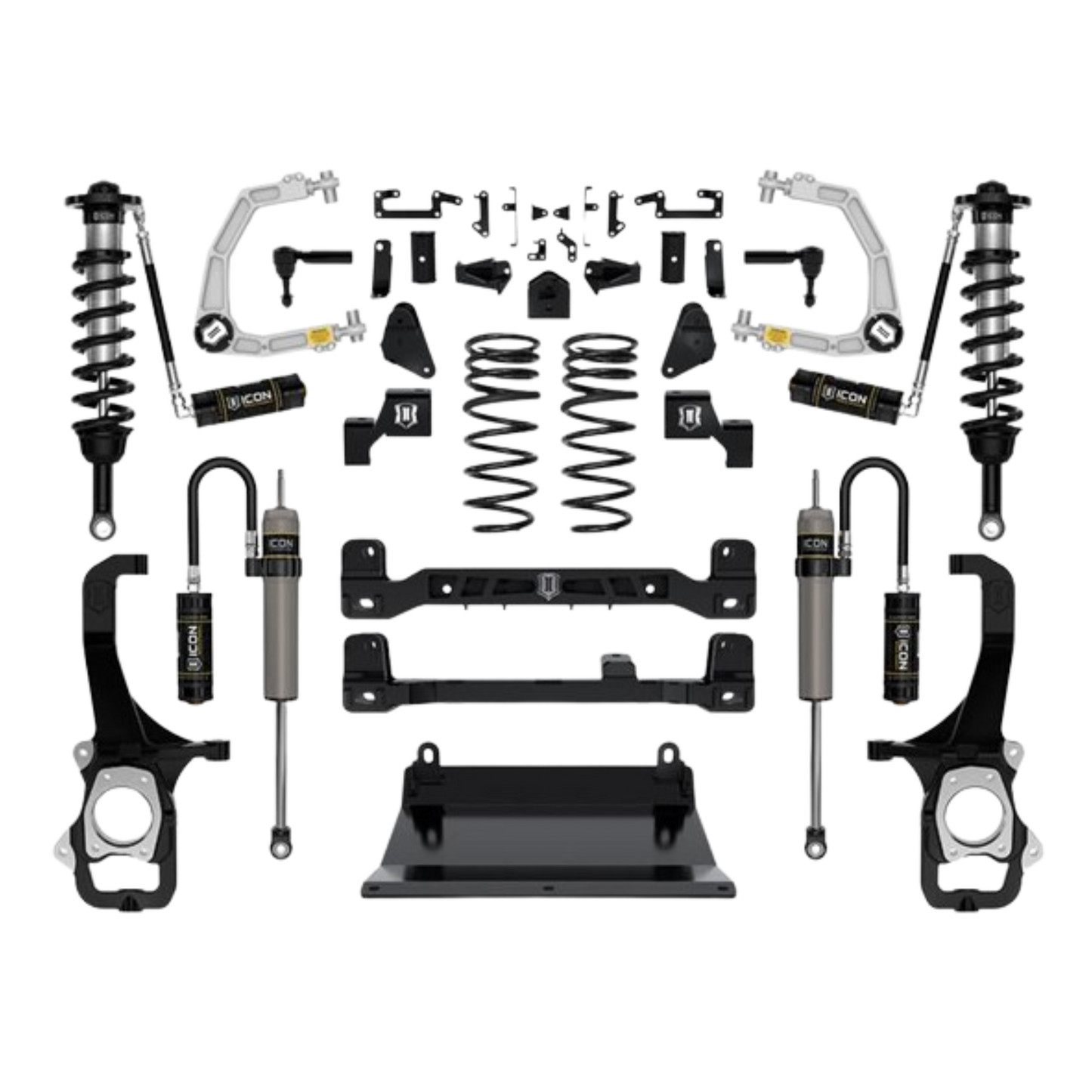 Icon | 6" Lift | Stage 4 Suspension System | W/Billet Upper Control Arms | Toyota Tundra
