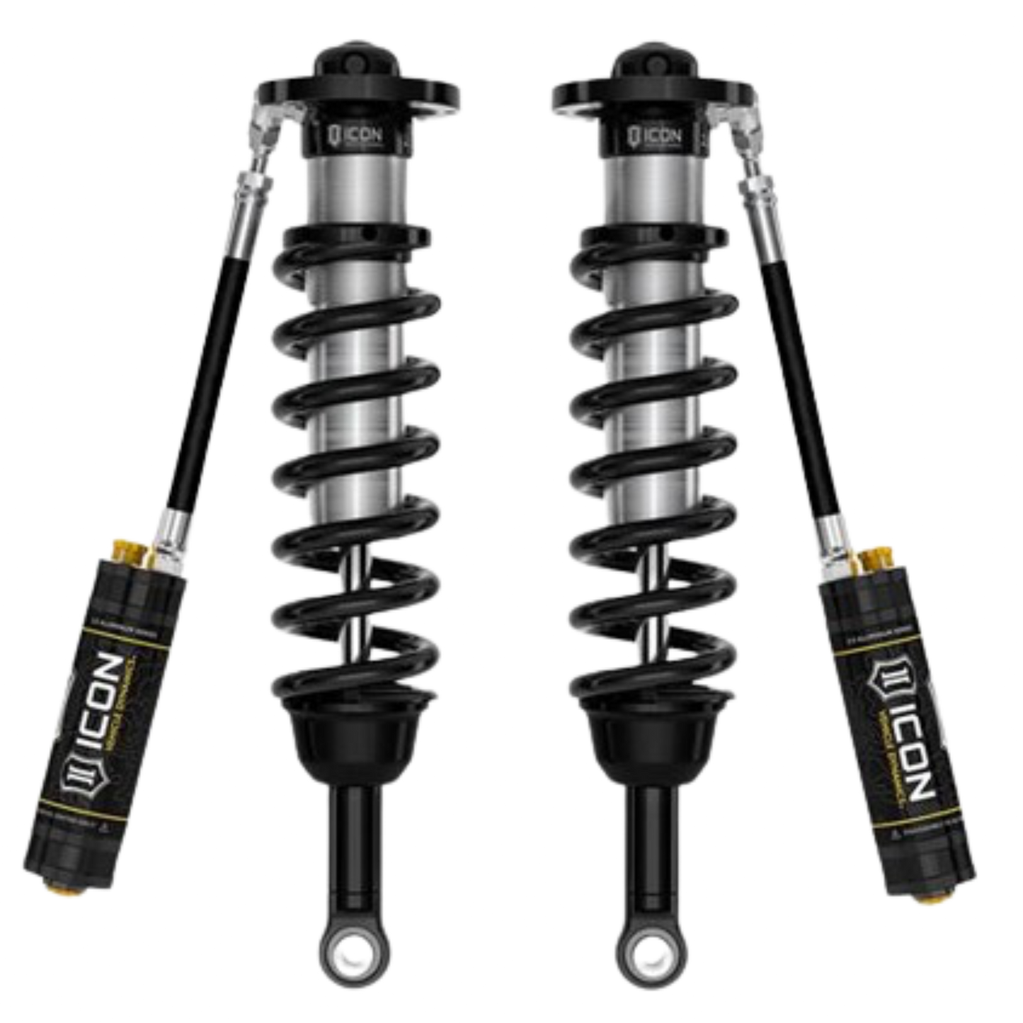 Icon | 5-6" Lift | 2.5" Internal Reservoir Front Coilover Kit | W/CDEV