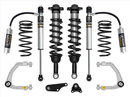 Icon | 1.25-3" Lift | Stage 3 Suspension System | Billet UCA w/ Triple Rate Rear Springs | 2024+ Toyota Tacoma