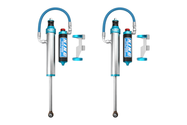 King | Rear Shock Absorbers | Dampening Adjustment Knobs | 2.5" Body | Toyota Tundra (2007-2021)