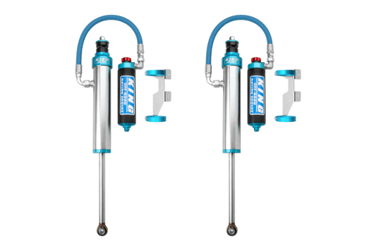 King | Rear Shock Absorbers | Dampening Adjustment Knobs | 2.5" Body | Toyota Tundra (2007-2021)