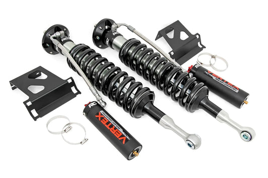 Rough Country | Vertex Dampening Adjustable Coilovers | 3.5" Lift | 4WD Toyota Tundra (2007-2021)