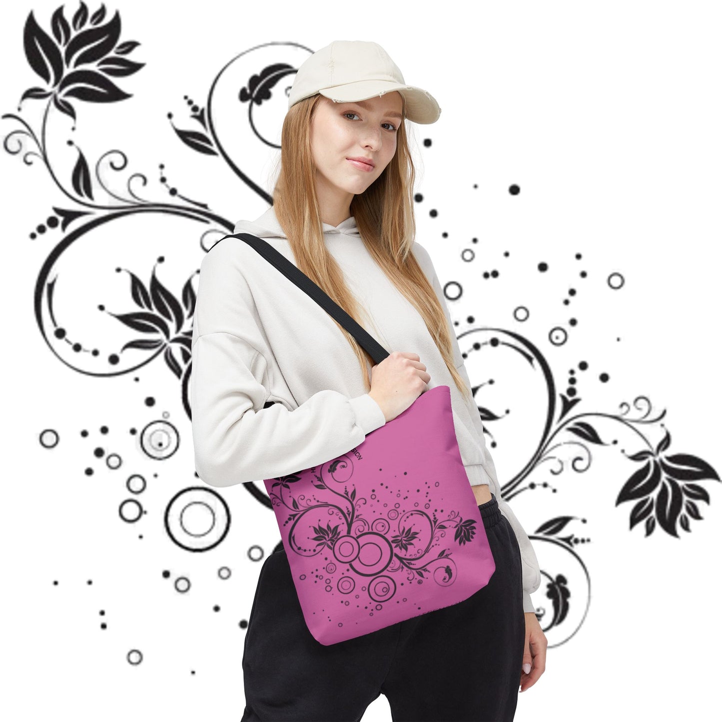 Chic Floral Tote Bag - High Road Suspension
