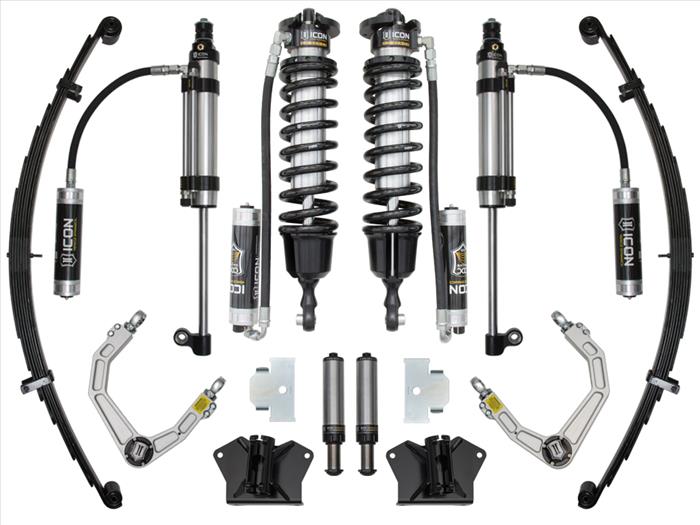 Icon | Stage 3 | w/Billet Upper Control Arms | 3" Body | 1.63-3" Lift | Toyota Tundra (2007-2021)