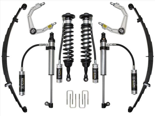 Icon | Stage 8 | w/Billet Upper Control Arms | 1-3" Lift | Toyota Tundra (2007-2021)