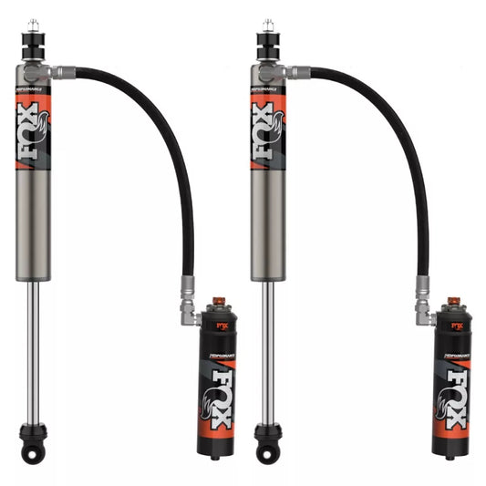 Fox | Rear Shock Absorbers | Performance Elite Series | 2.5" Body | Dampening Knobs | 0-1.5" Rear Lift | Toyota Tundra (2007-2021)