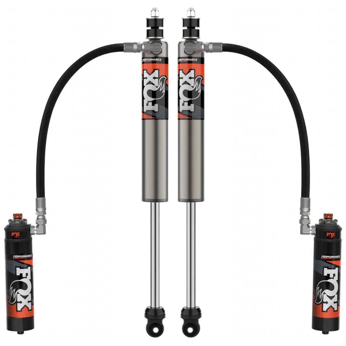 Fox | Rear Shock Absorbers | Performance Elite Series | 2.5" Body | Dampening Knobs | 2-3" Rear Lift | Toyota Tundra (2007-2021)