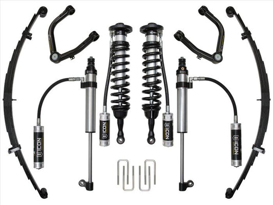 Icon | Stage 8 | w/Tubular Upper Control Arms | 1-3" Lift | Toyota Tundra (2007-2021)