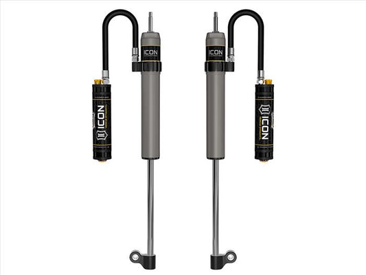 Icon | RXT 2.5 VS Remote Reservoir/CDCV Rear Shocks | 2.5" Body | Toyota Tundra (2007-2021)