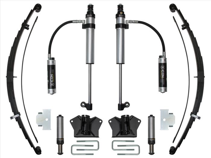 Icon | Stage 2 | Rear RTX Suspension System | 10 Setting Dampening Knobs | Toyota Tundra (2007-2021)