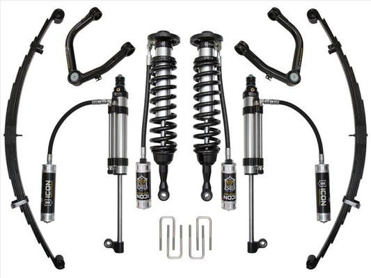 Icon | Stage 10 | w/Tubular Upper Control Arms | 1-3" Lift | Toyota Tundra (2007-2021)
