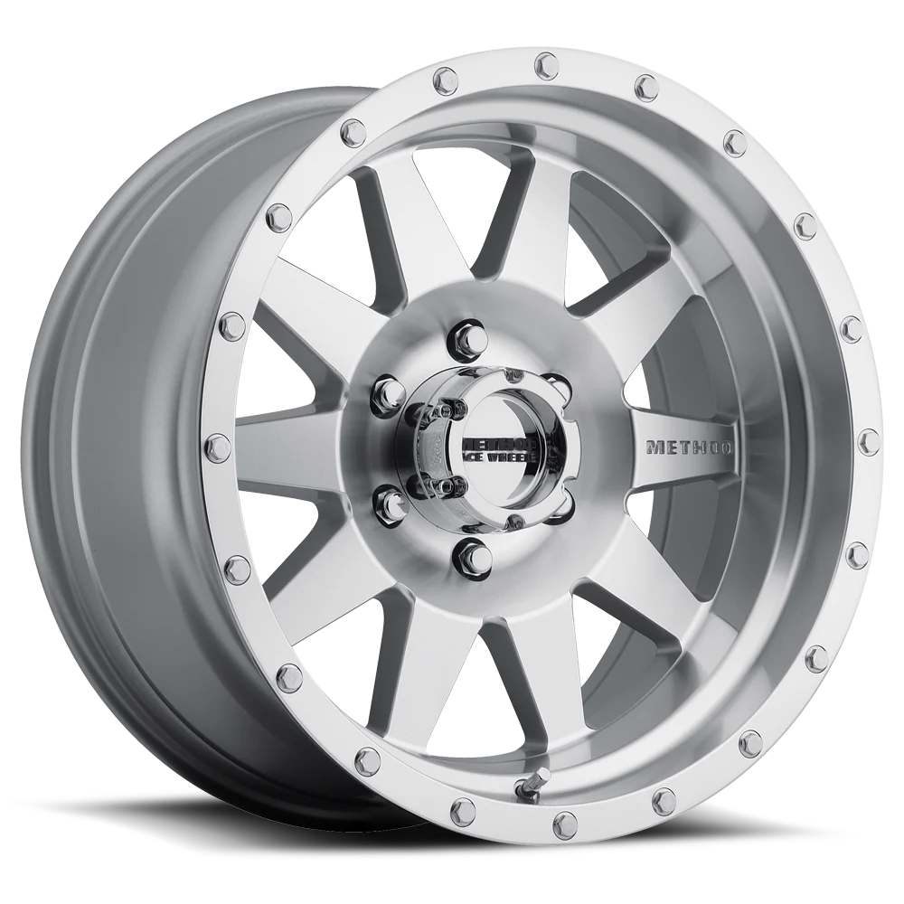 Method Wheels | The Standard | 301 | Machined Clear Coated | 17x8.5 | 6 X 5.5 | +25 Offset | 5.75" BS