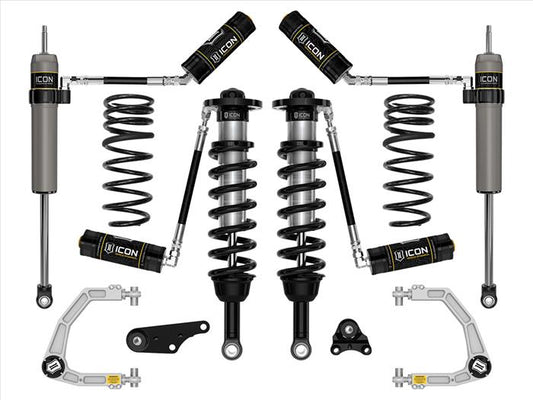 Icon | 1.25-3" Lift | Stage 4 Suspension System | Billet UCA w/ Triple Rate Rear Springs | 2024+ Toyota Tacoma