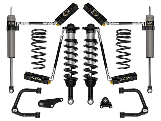 Icon | 1.25-3" Lift | Stage 5 Suspension System | Tubular UCA w/ Triple Rate Rear Springs | 2024+ Toyota Tacoma