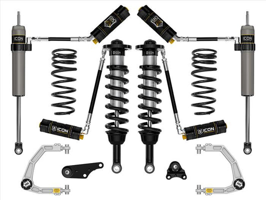 Icon | 1.25-3" Lift | Stage 5 Suspension System | Billet UCA w/ Triple Rate Rear Springs | 2024+ Toyota Tacoma