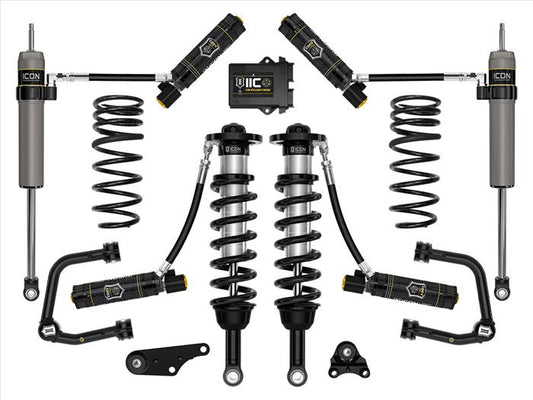 Icon | 1.25-3" Lift | Stage 6 Suspension System | Tubular UCA w/ Triple Rate Rear Springs | 2024+ Toyota Tacoma