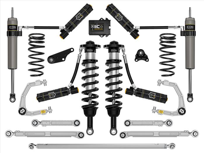 Icon | 1.25-3" Lift | Stage 13 Suspension System | Billet UCA | 2024+ Toyota Tacoma