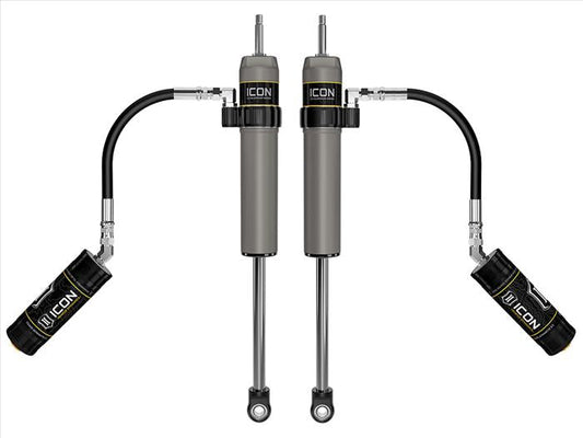 Icon | Remote Reservoir Rear Shock Absorbers | 2.5" Body | 0-1" Rear Lift | 2024+ Toyota Tacoma
