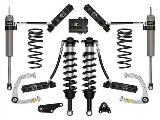 Icon | 1.25-3" Lift | Stage 6 Suspension System | Billet UCA w/ Triple Rate Rear Springs | 2024+ Toyota Tacoma