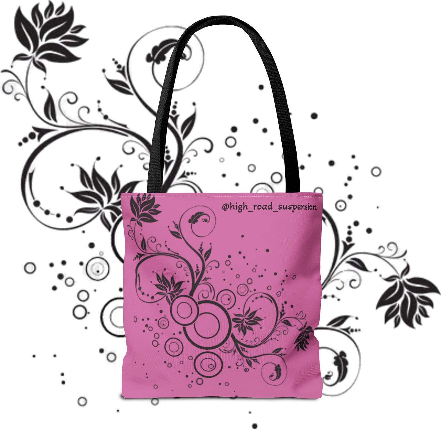 Chic Floral Tote Bag - High Road Suspension