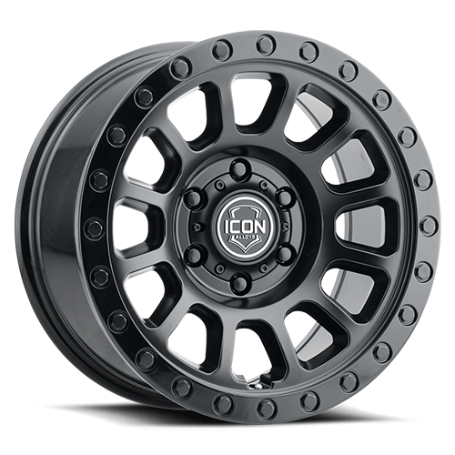 Icon Alloys | Hulse | Double Black | 17 x 8.5 | +25mm Offset