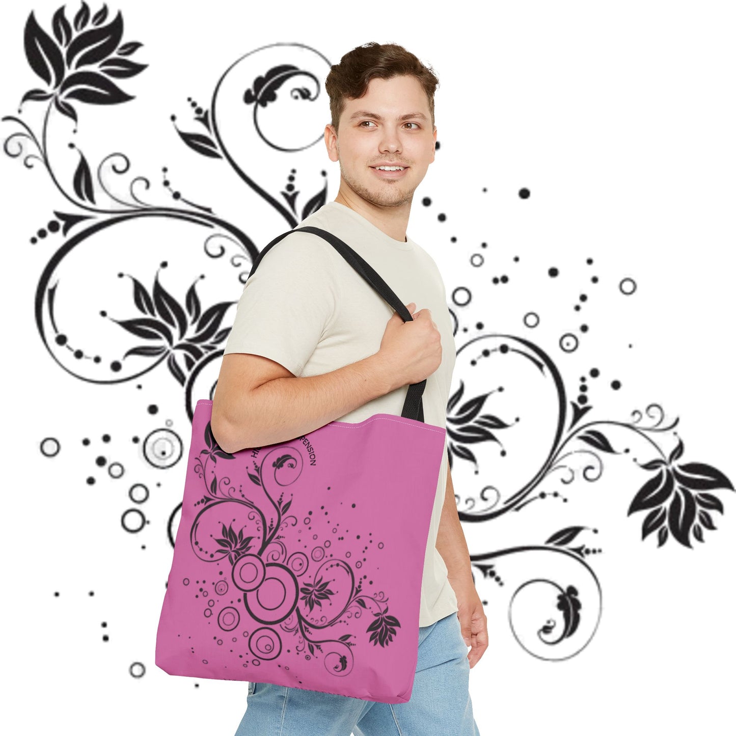 Chic Floral Tote Bag - High Road Suspension