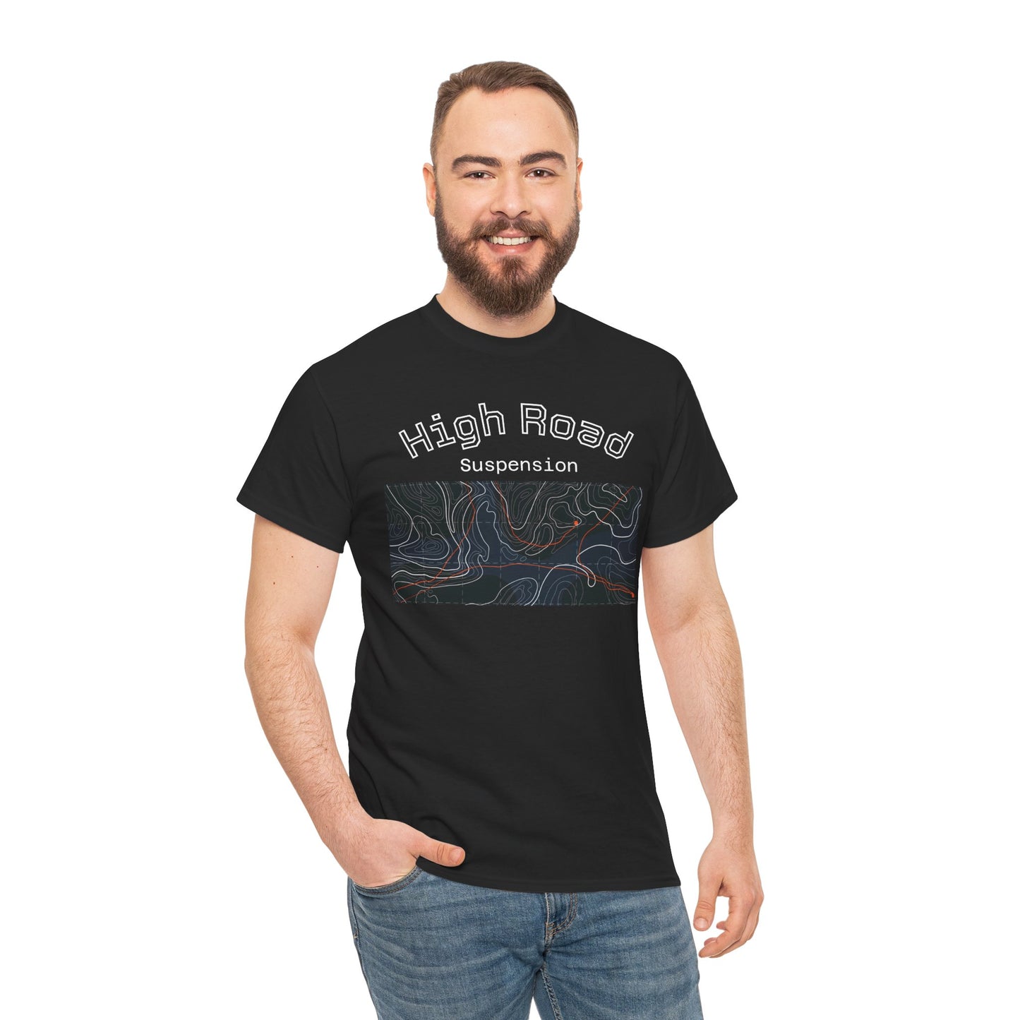 High Road Suspension Topo Tee