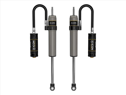 Icon | 2.5" Body Remote Reservoir Rear Shock Absorbers | For 0-3" Rear Lift