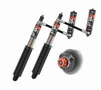 Fox | 2.5 Perf Elite Series | 1.5-3” External Reservoir Rear Lift Shocks W/Dampening Adjustment Knobs