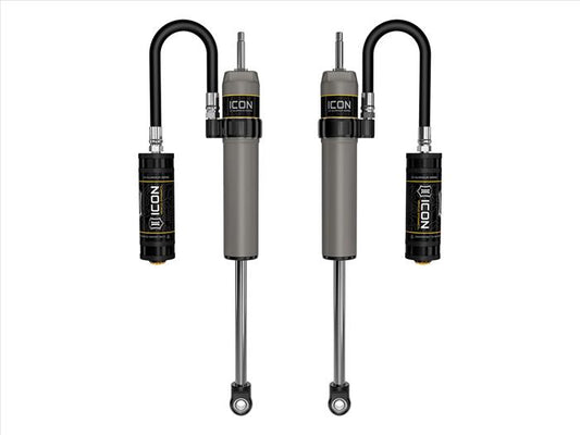 Icon | 2.5" Body Remote Reservoir Rear Shock Absorbers | For 0-3" Rear Lift
